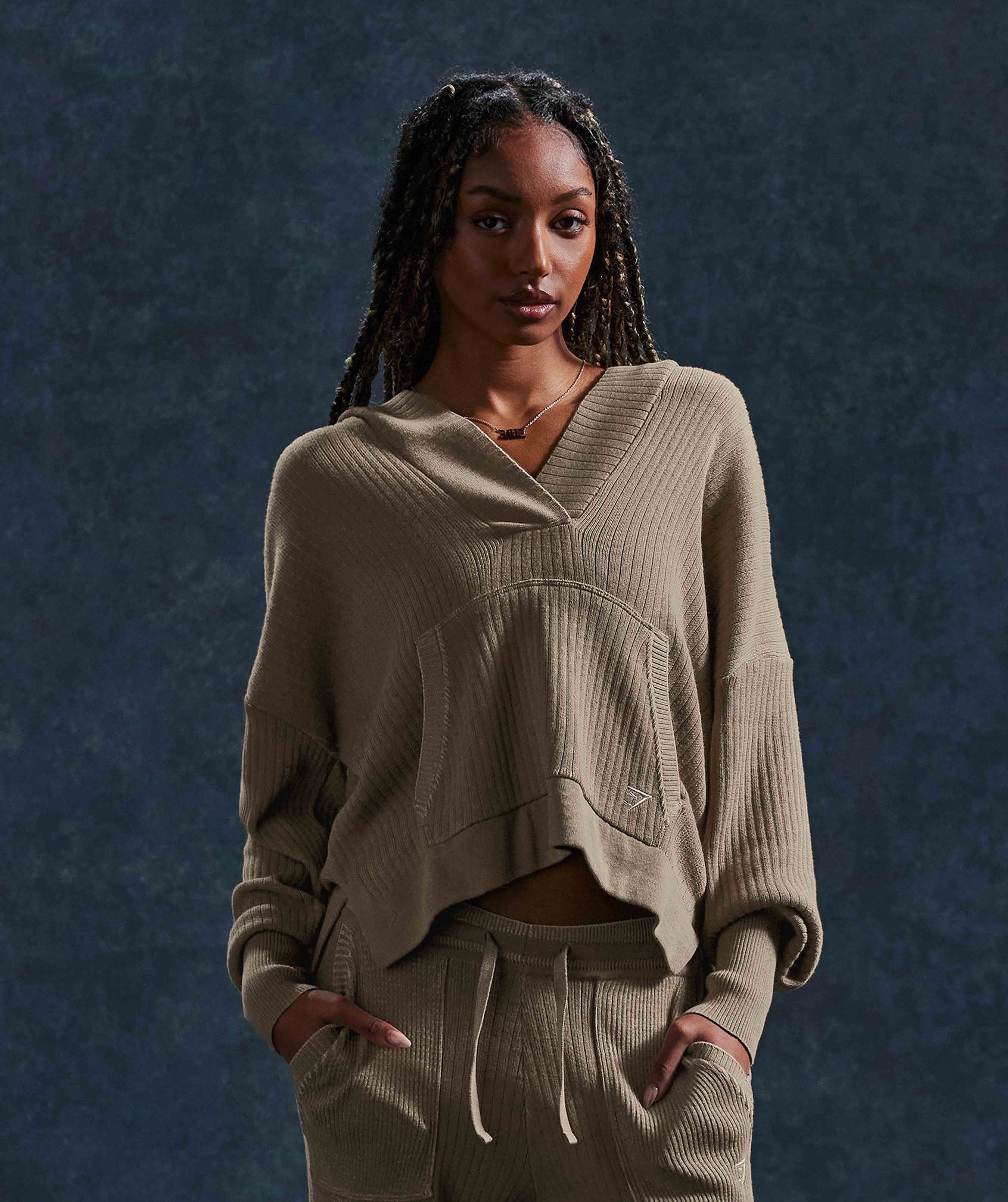 gymshark-pause-knitwear-hoodie-cement-brown-pebble-grey-aw22