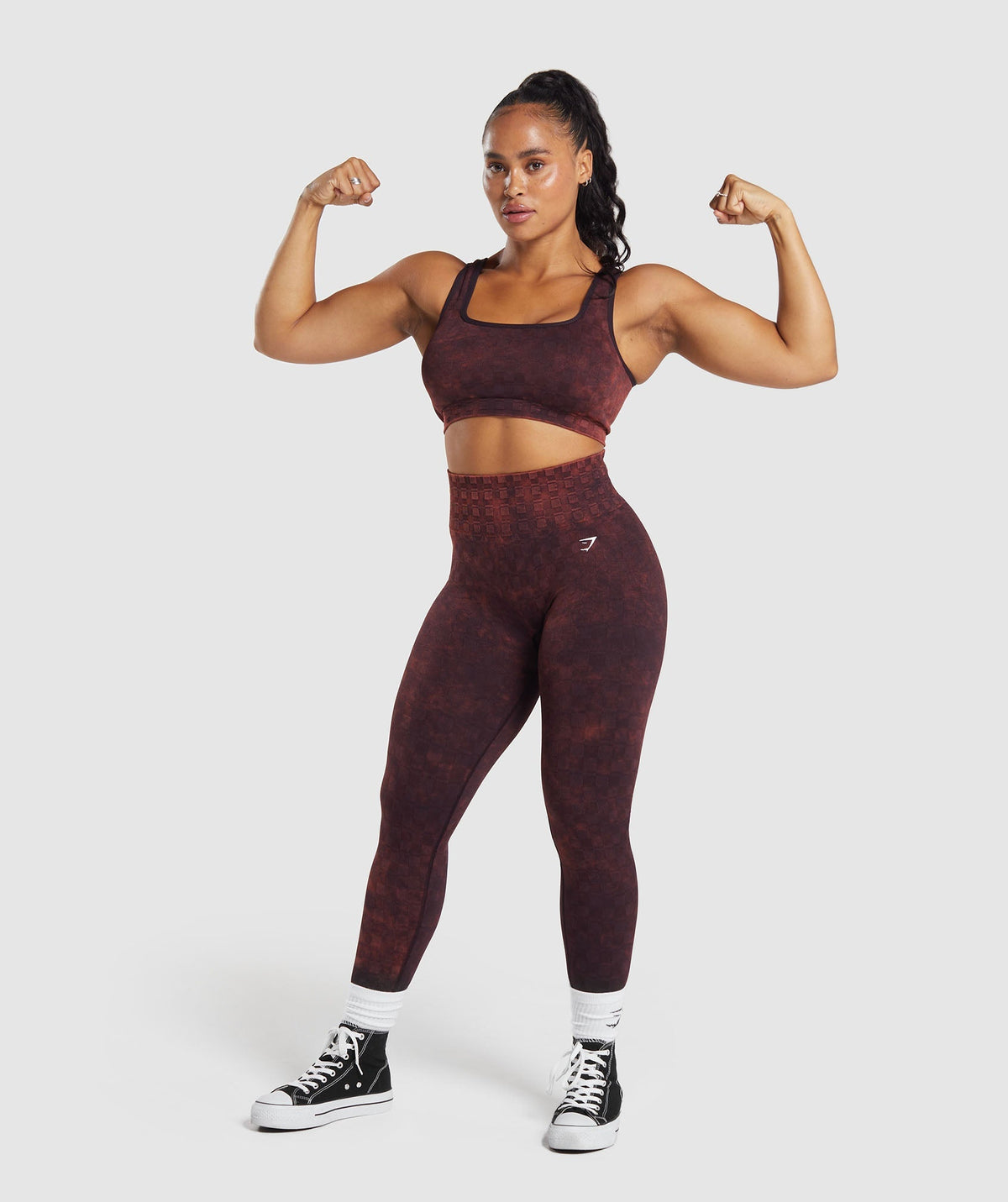 gymshark-check-seamless-washed-leggings-plum-brown-aw23