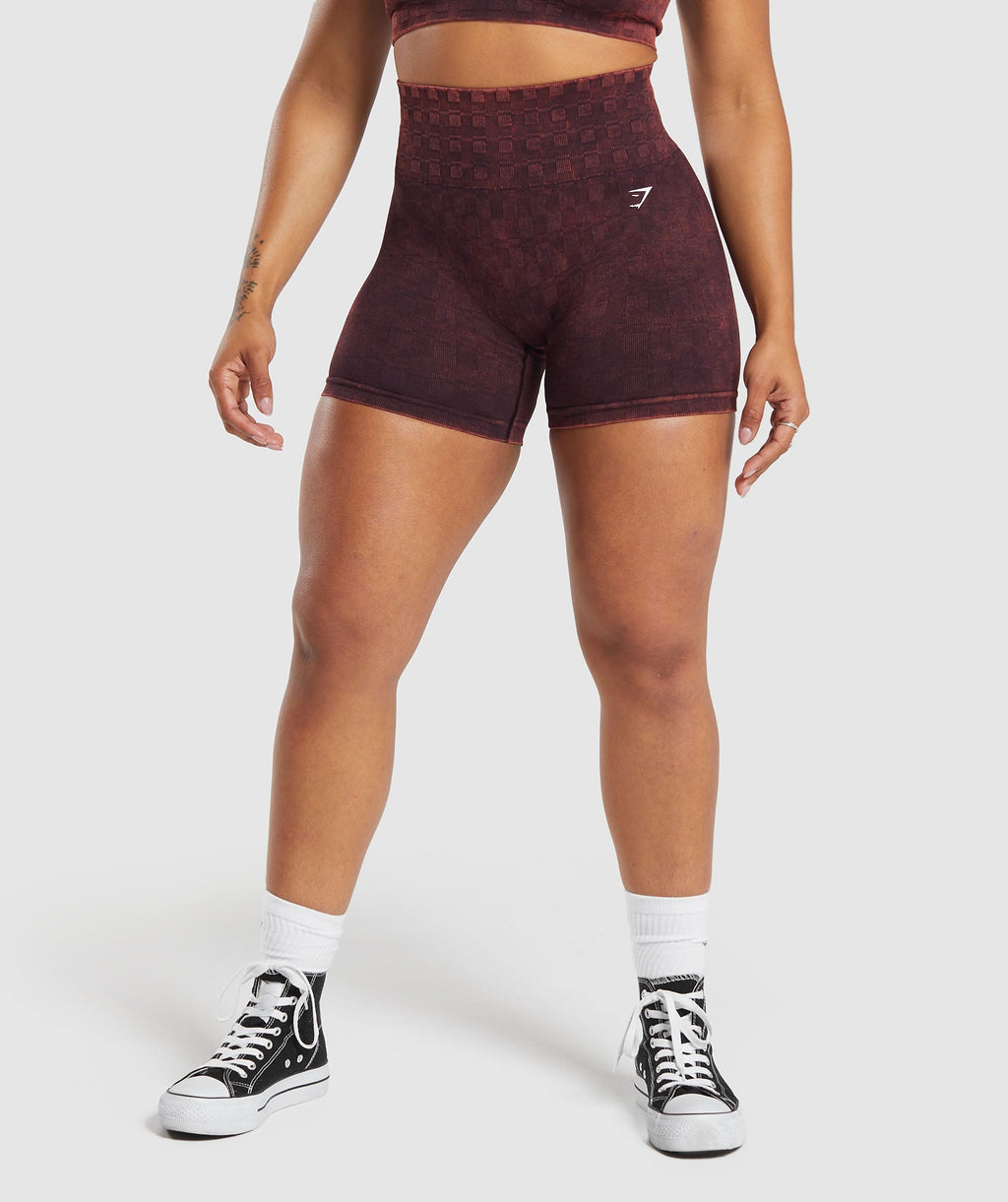 gymshark-check-seamless-washed-shorts-plum-brown-aw23