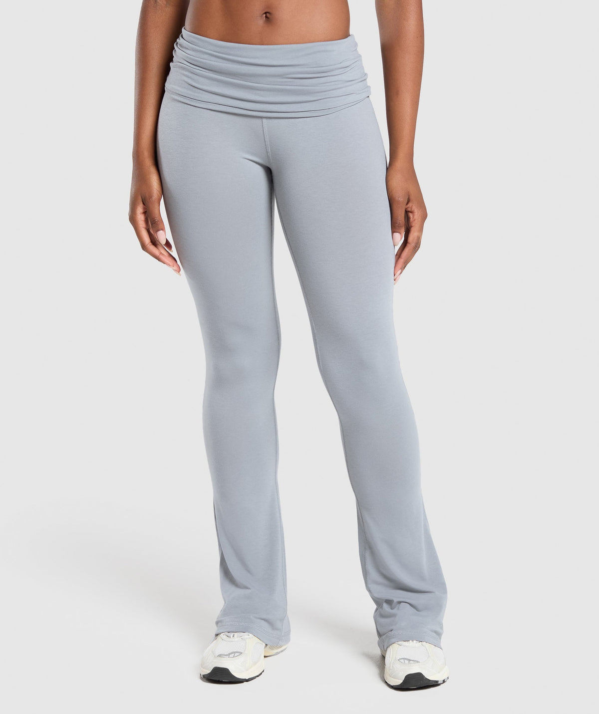gymshark-foldover-flared-leggings-denim-grey-aw24