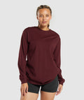 gymshark-cotton-oversized-long-sleeve-top-rich-maroon-aw23