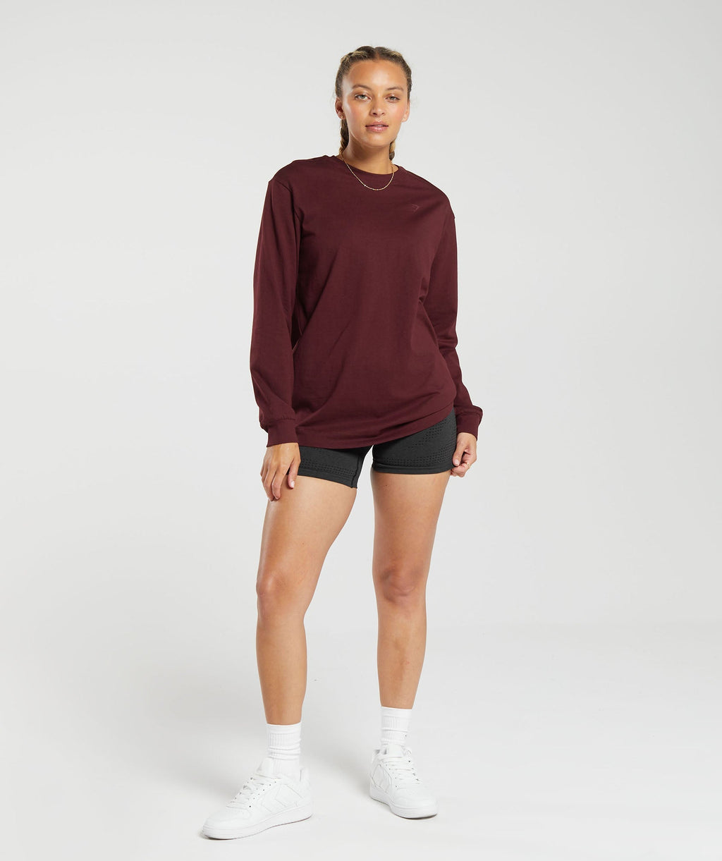 gymshark-cotton-oversized-long-sleeve-top-rich-maroon-aw23