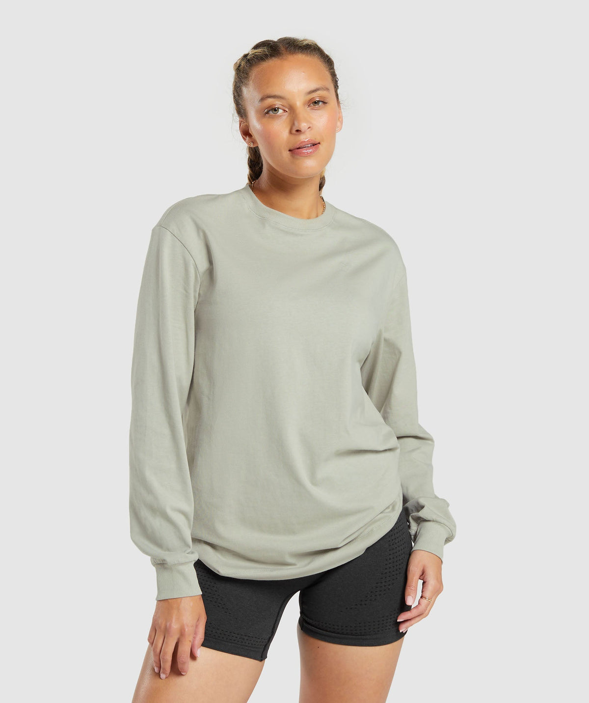 gymshark-cotton-oversized-long-sleeve-top-stone-grey-aw23