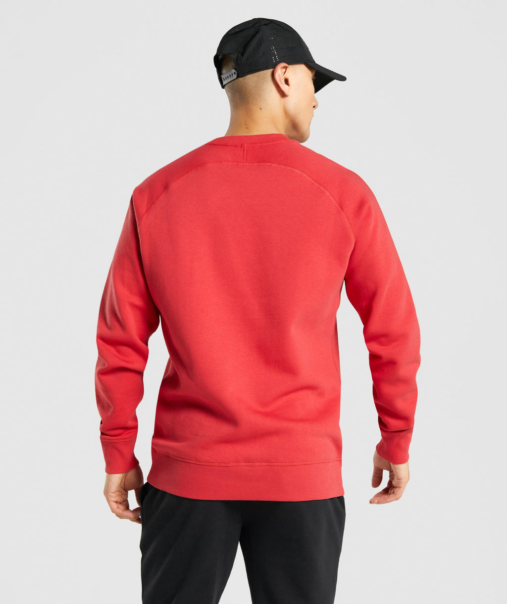 gymshark-crest-sweatshirt-volcanic-red