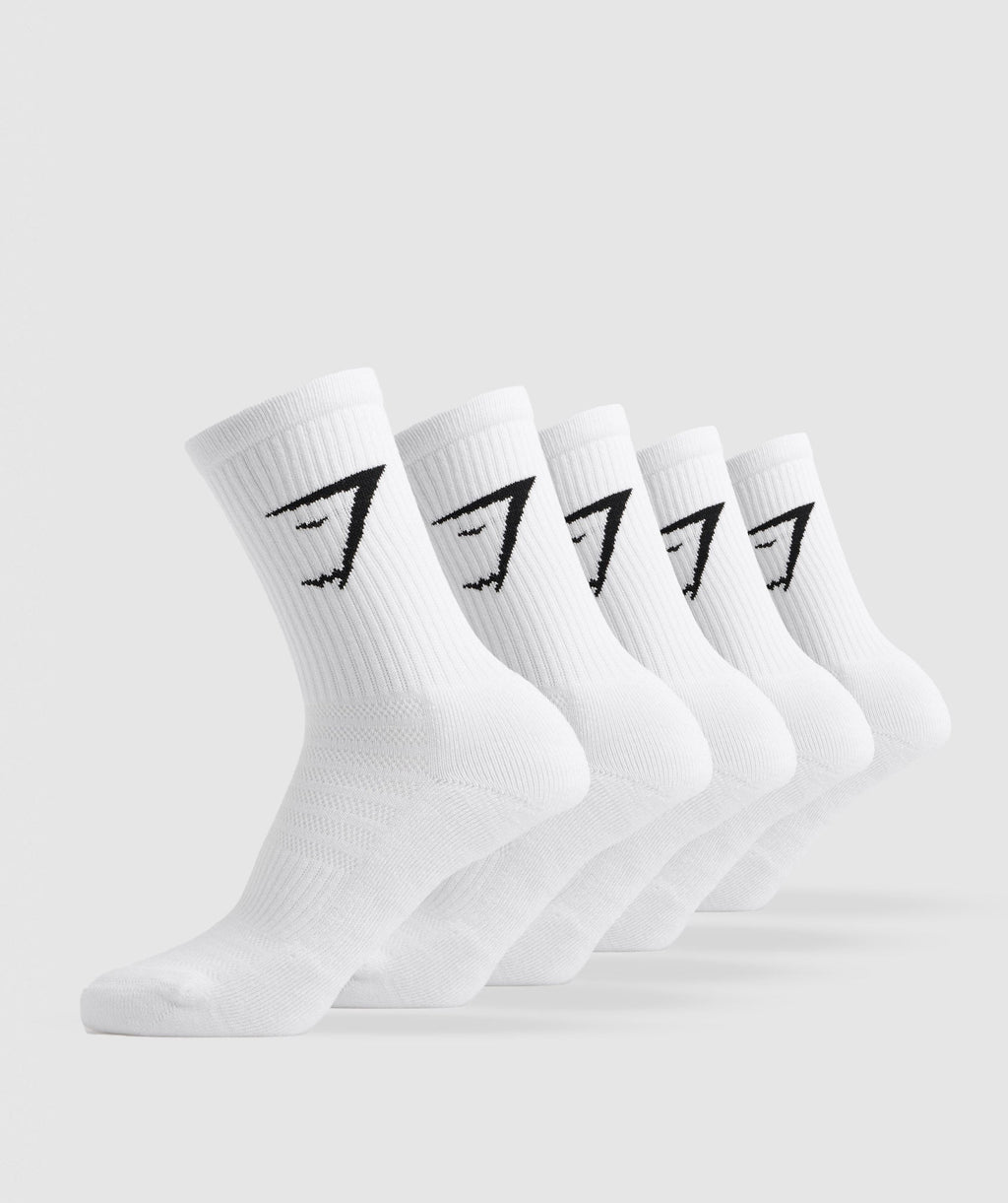 gymshark-crew-socks-5pk-white-ss23