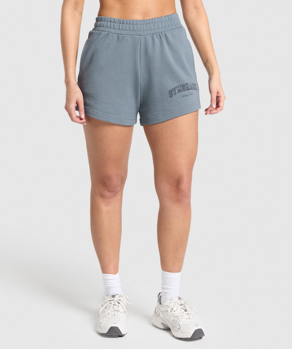 gymshark-campus-classics-graphic-sweat-shorts-iron-blue-ss25