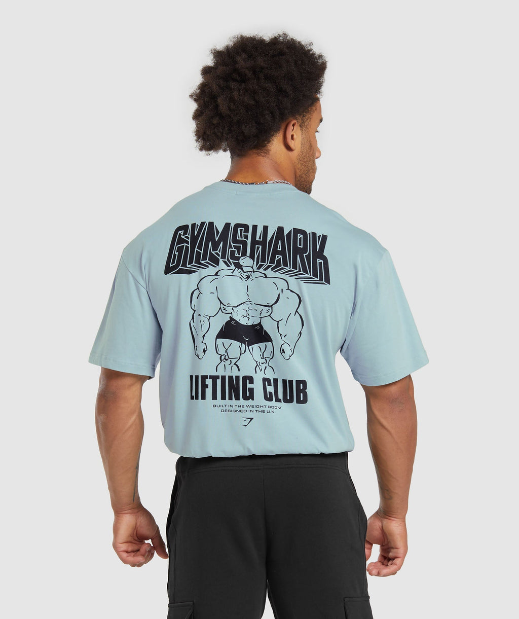 gymshark-cartoon-lifting-t-shirt-salt-blue-aw23