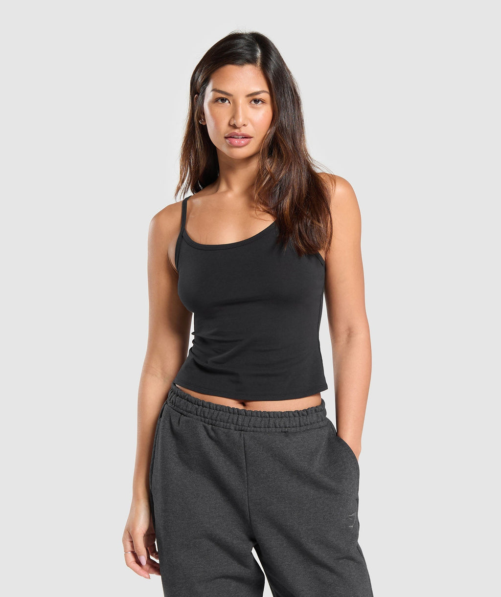 gymshark-cotton-cami-tank-crop-tops-black-ss24