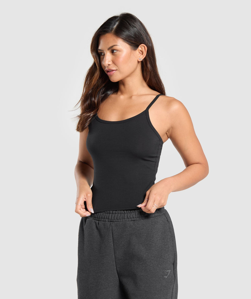 gymshark-cotton-cami-tank-crop-tops-black-ss24