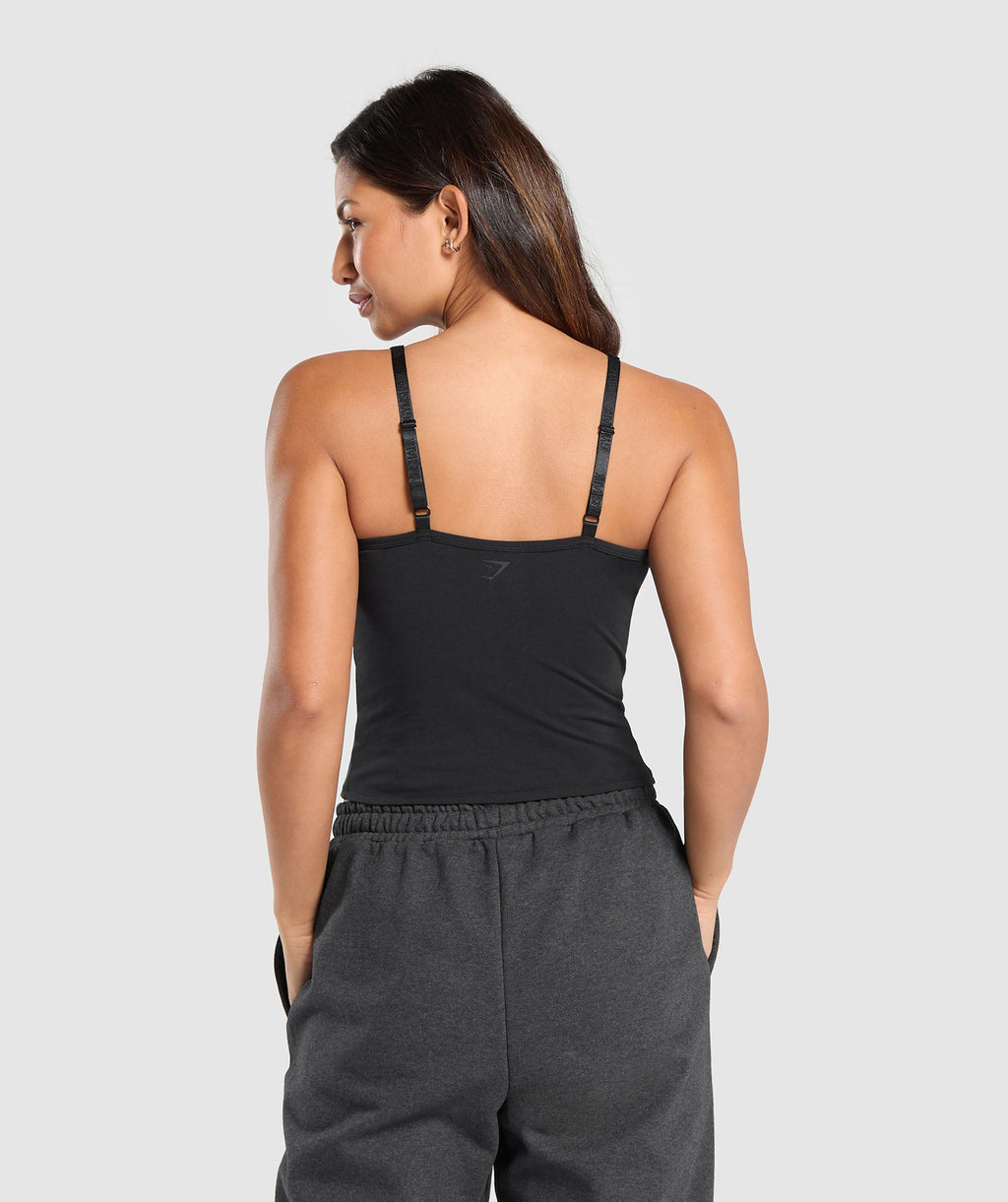 gymshark-cotton-cami-tank-crop-tops-black-ss24
