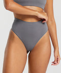 gymshark-cotton-high-waisted-thong-brushed-grey-ss24