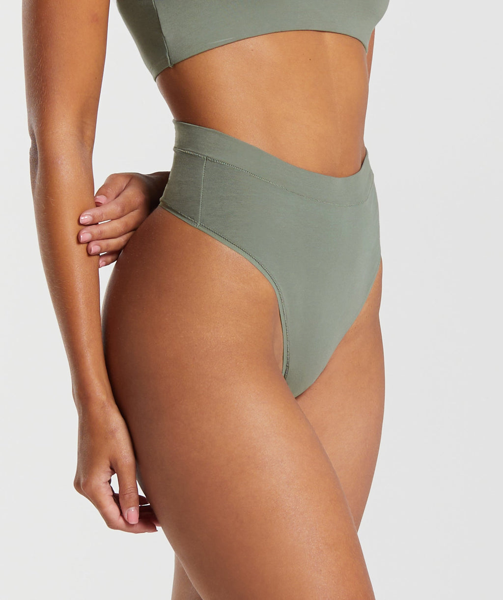 gymshark-cotton-high-waisted-thong-unit-green-ss24