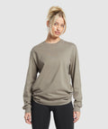 gymshark-cotton-oversized-long-sleeve-top-linen-brown-ss24