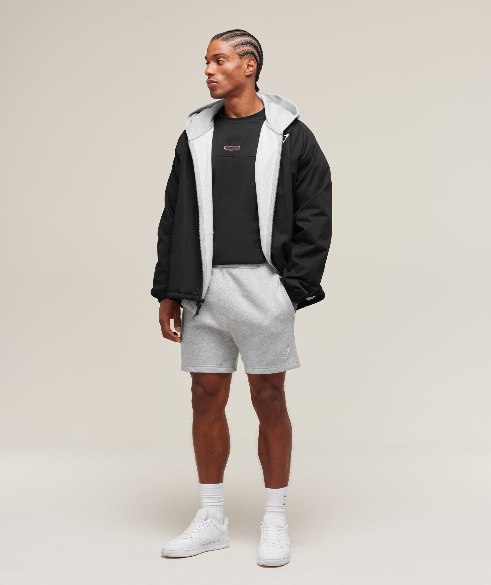 gymshark-crest-7-shorts-light-grey-marl-aw22