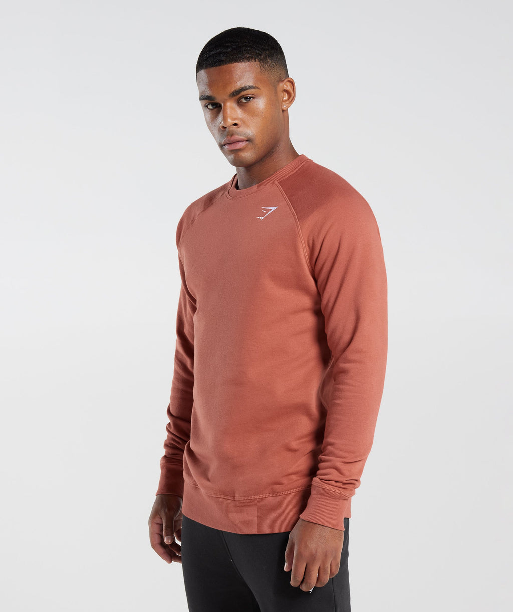 gymshark-crest-sweatshirt-persimmon-red-ss23