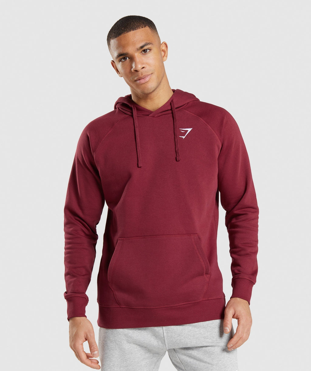 gymshark-crest-hoodie-burgundy-red-ss22