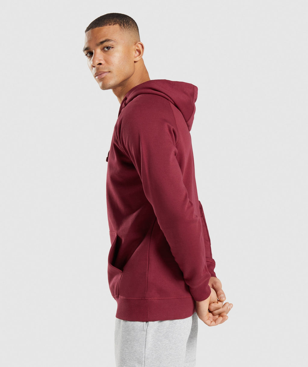 gymshark-crest-hoodie-burgundy-red-ss22