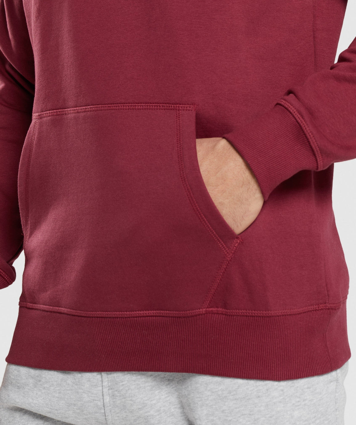 gymshark-crest-hoodie-burgundy-red-ss22