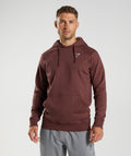 gymshark-crest-hoodie-cherry-brown-aw22