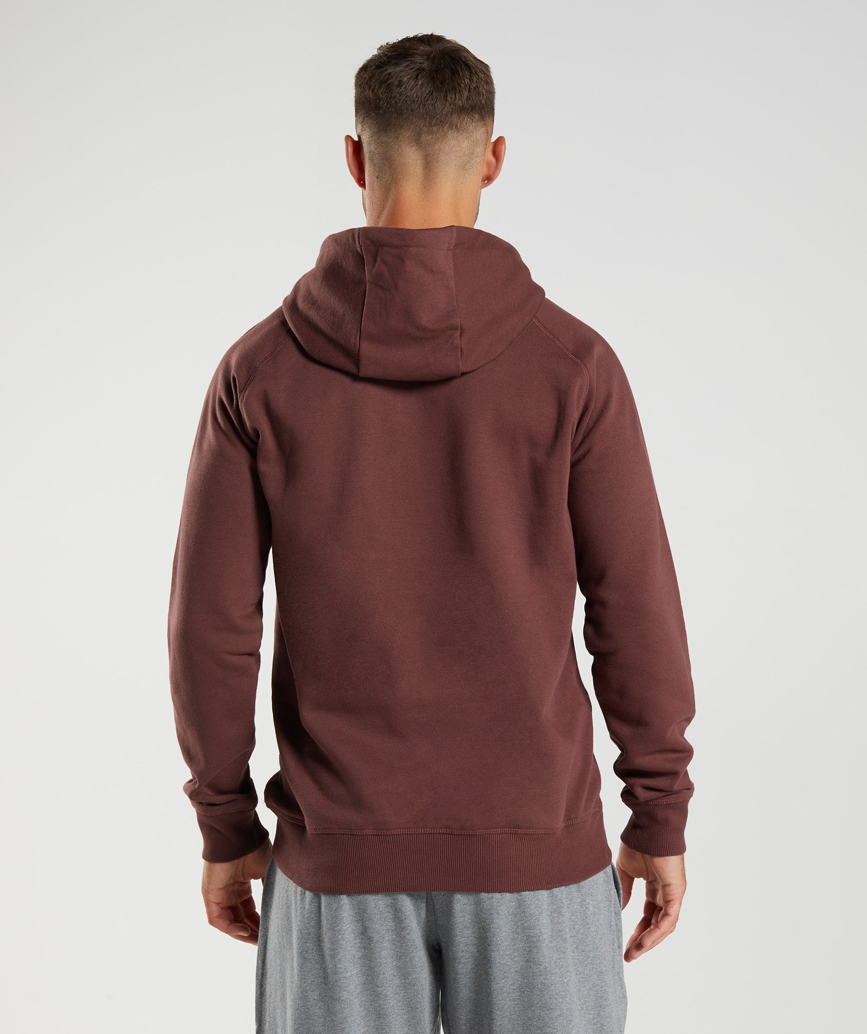 gymshark-crest-hoodie-cherry-brown-aw22