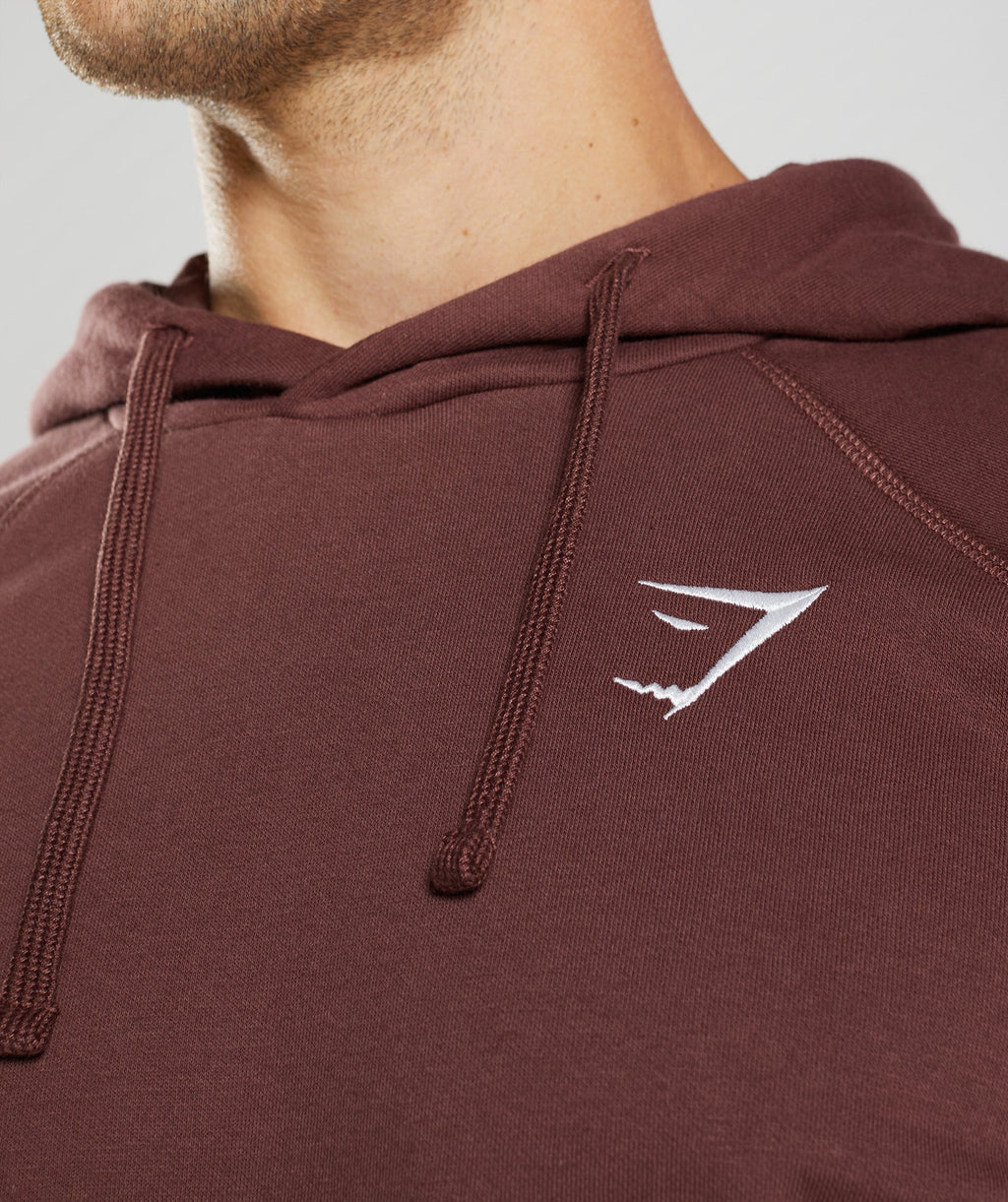 gymshark-crest-hoodie-cherry-brown-aw22