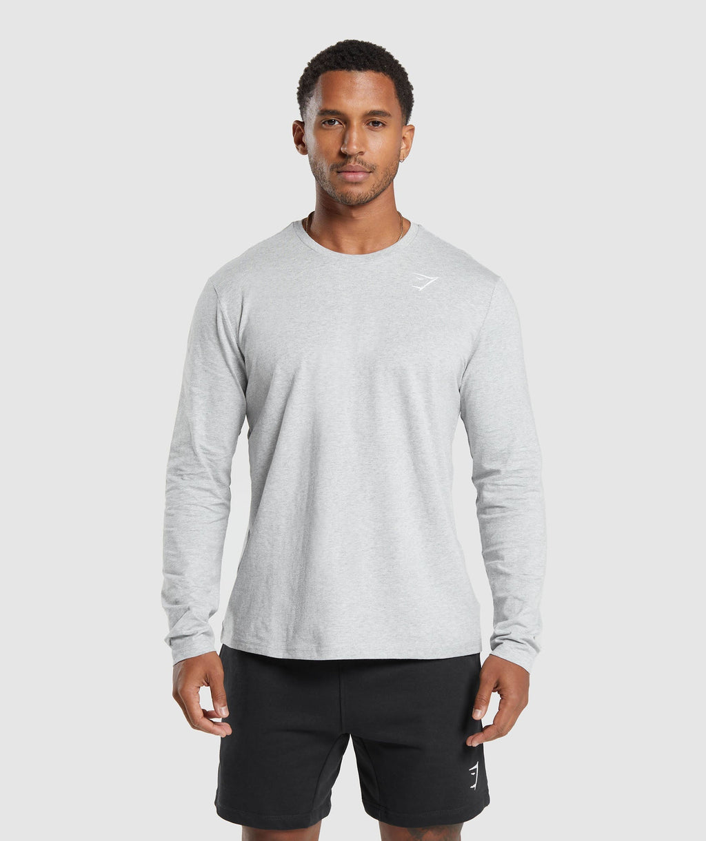 gymshark-crest-long-sleeve-t-shirt-light-grey-marl-aw23