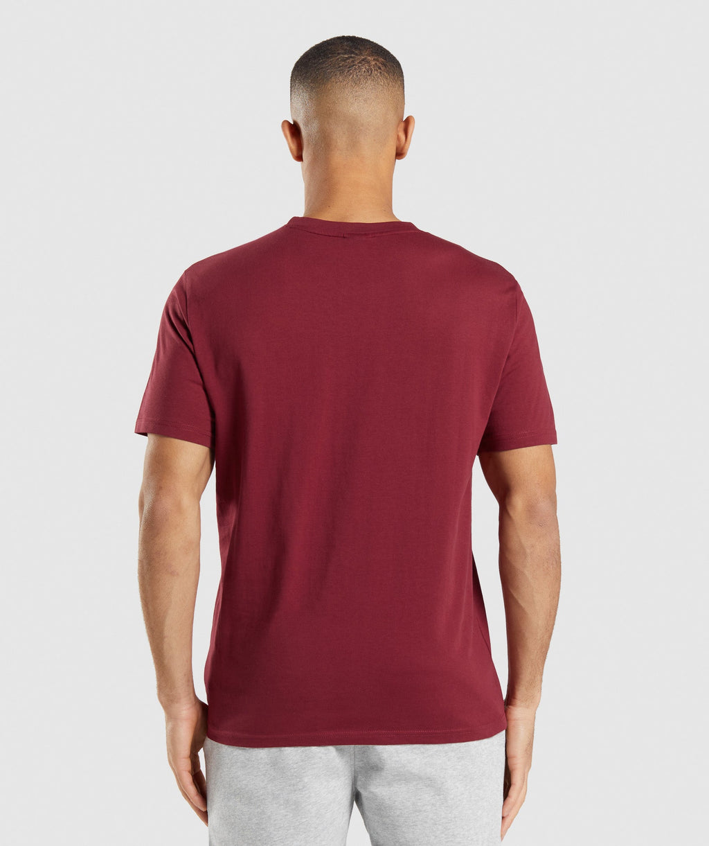 gymshark-crest-t-shirt-burgundy-red-ss22