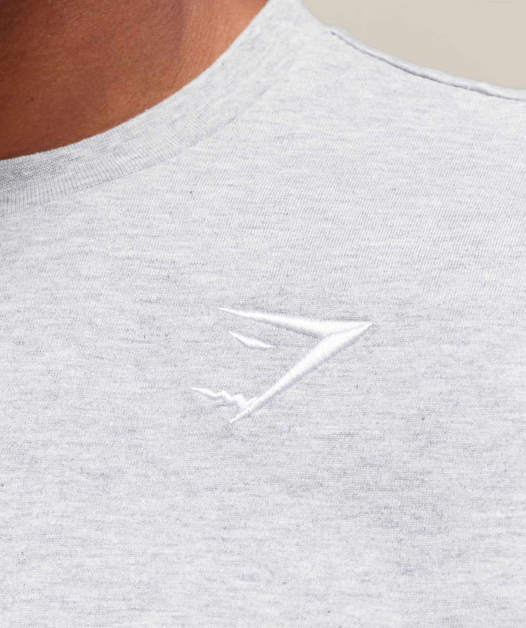 gymshark-crest-t-shirt-light-grey-marl-aw22