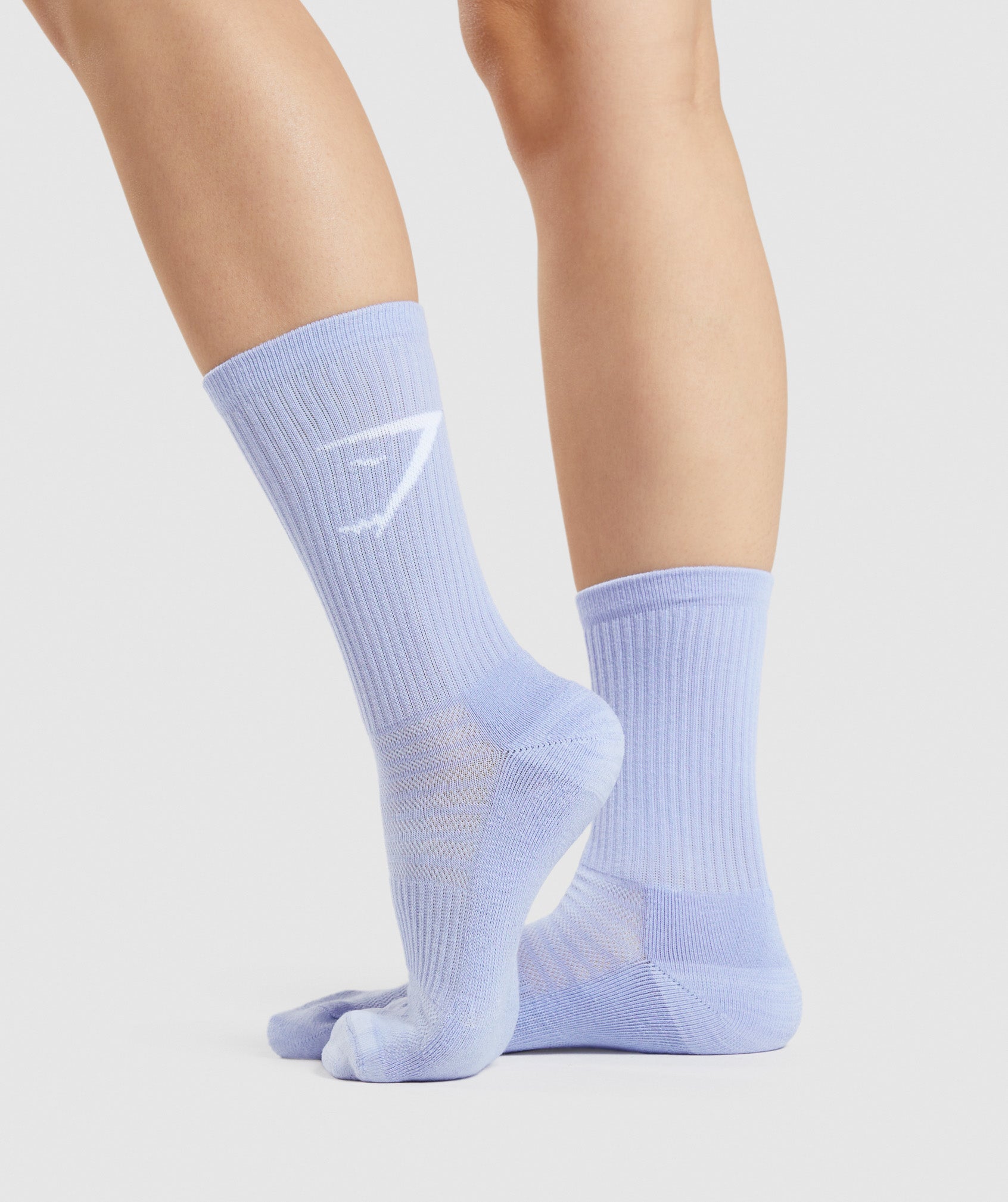gymshark-crew-socks-3pk-faded-lilac-lavender-blue-cucumber-green-ss22
