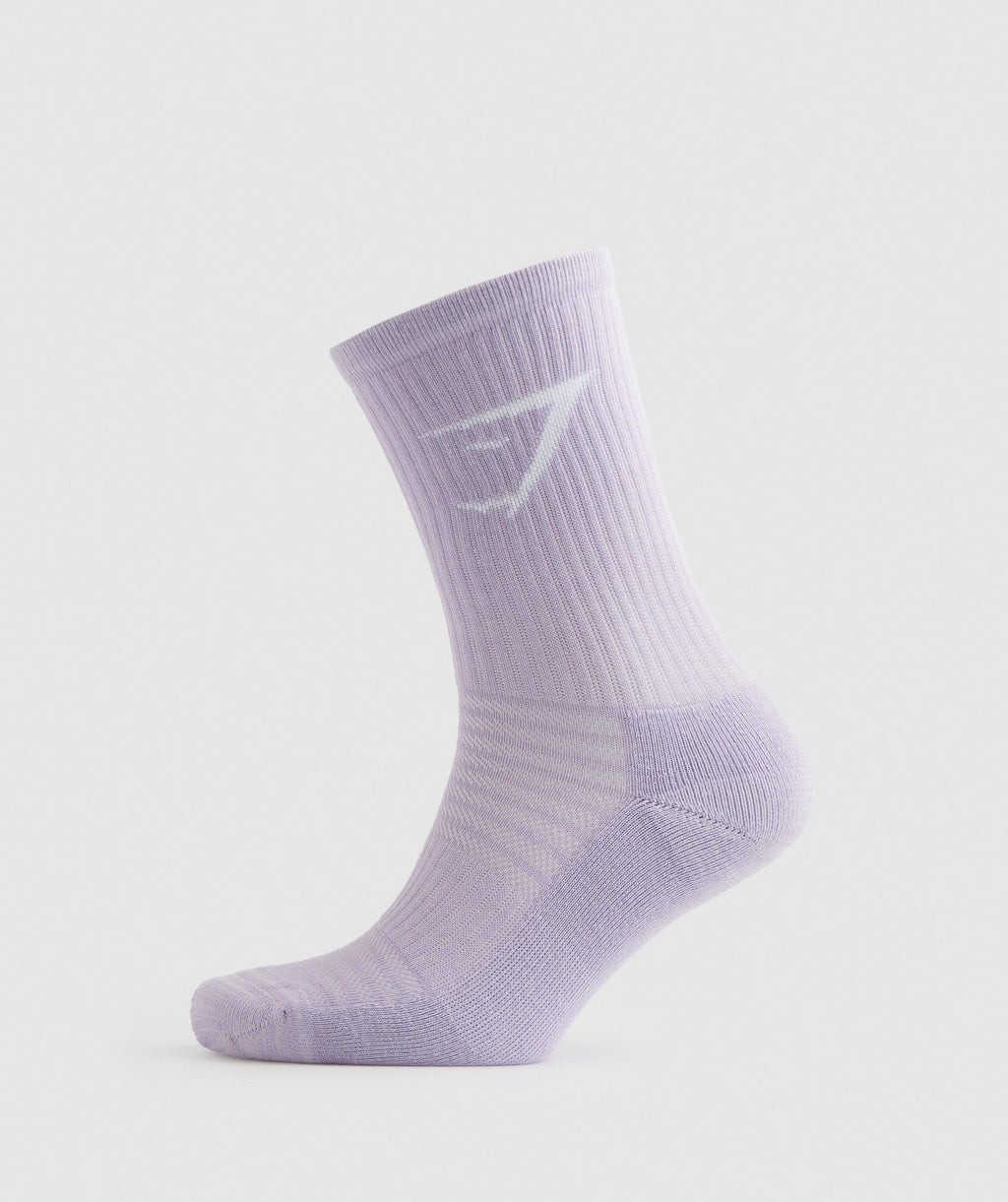 gymshark-crew-socks-3pk-faded-lilac-lavender-blue-cucumber-green-ss22