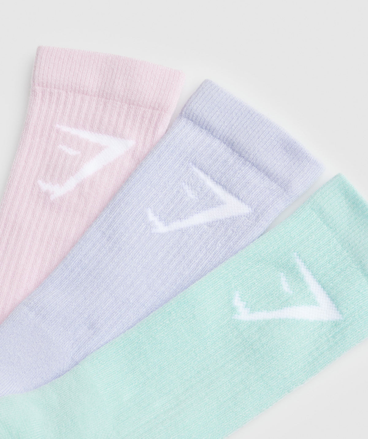 gymshark-crew-socks-3pk-mystic-lilac-serene-blue-lemonade-pink-aw23