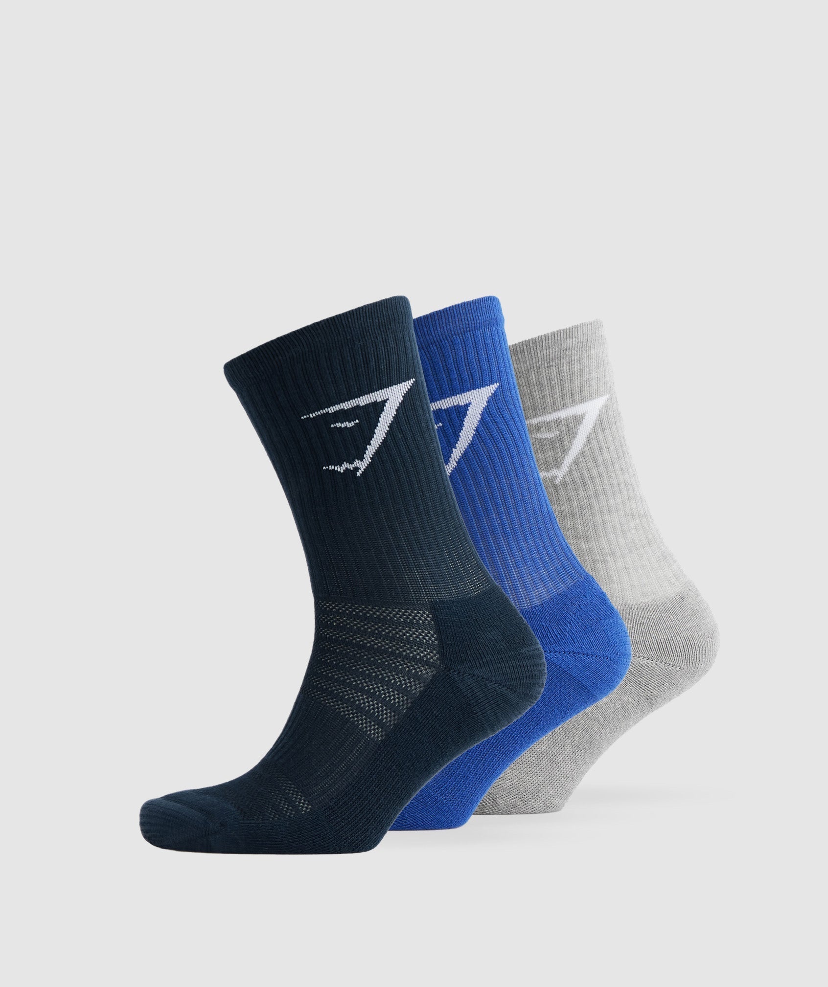 gymshark-crew-socks-3pk-navy-athletic-blue-light-grey-marl-ss22