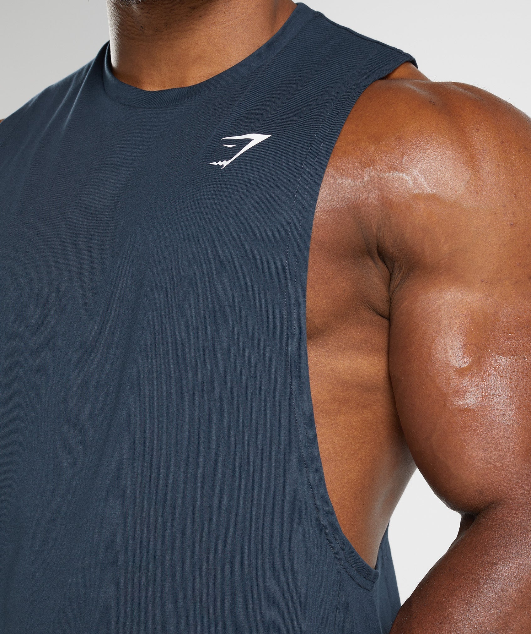 gymshark-react-drop-arm-tank-navy-aw22
