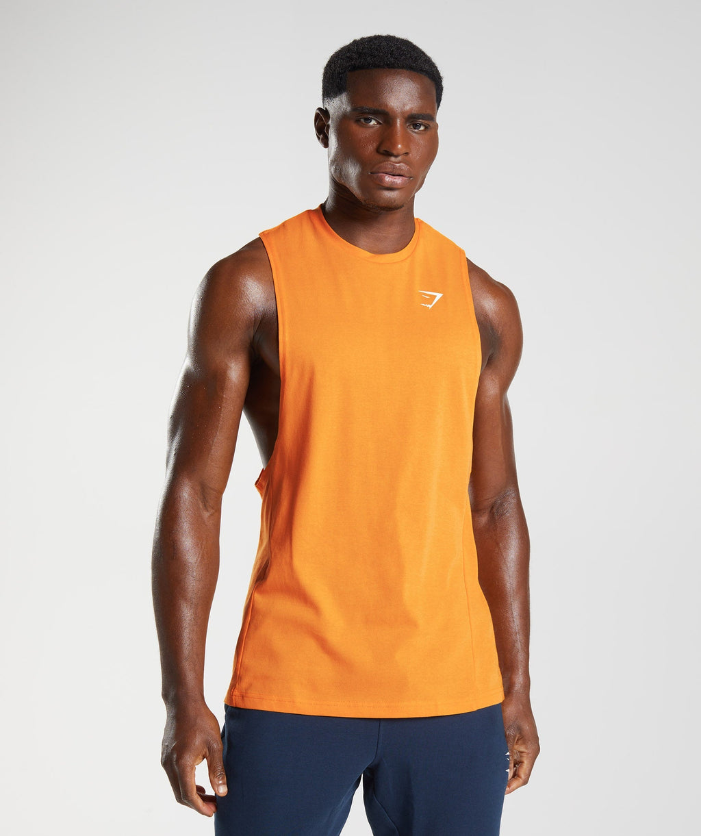 gymshark-react-drop-arm-tank-sunburst-orange-aw22