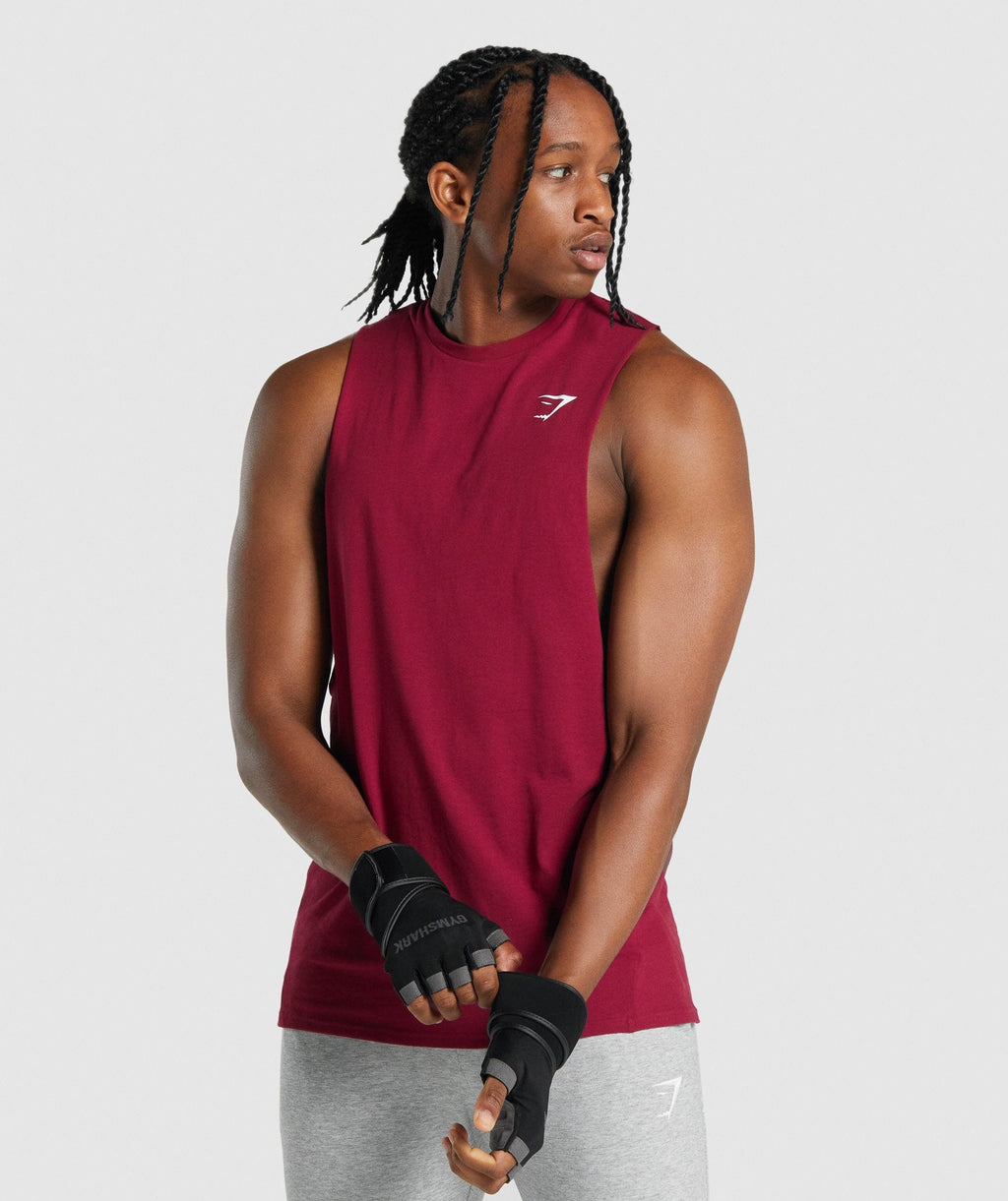 gymshark-critical-drop-arm-tank-burgundy-aw21