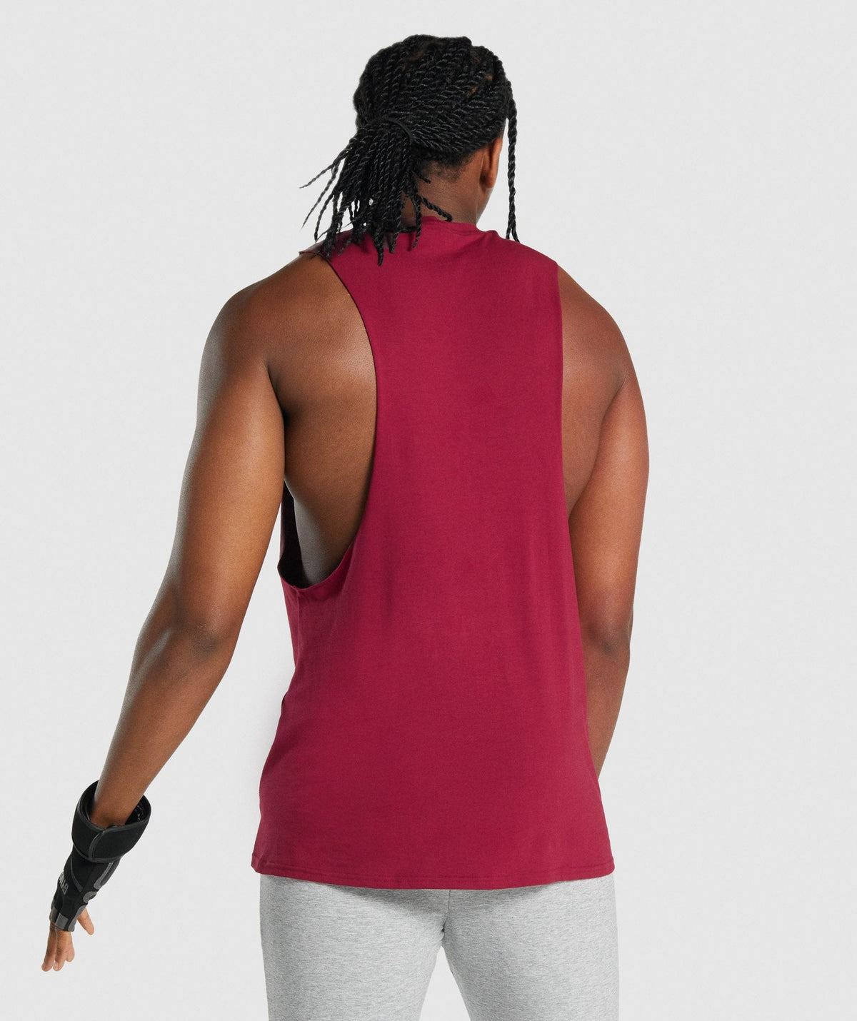 gymshark-critical-drop-arm-tank-burgundy-aw21