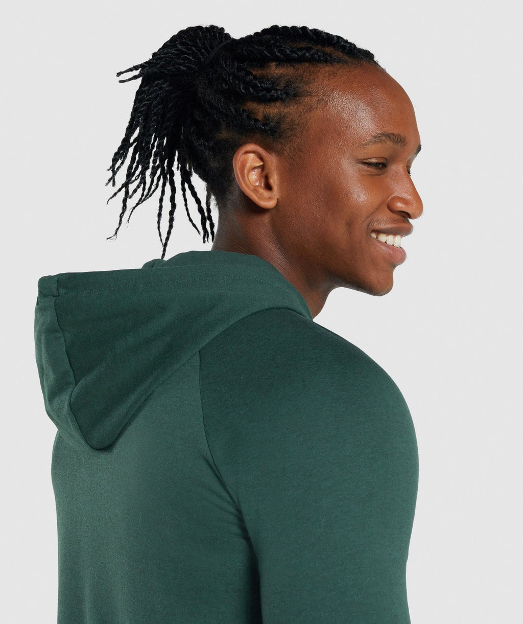 gymshark-critical-zip-up-hoodie-dark-green-aw21