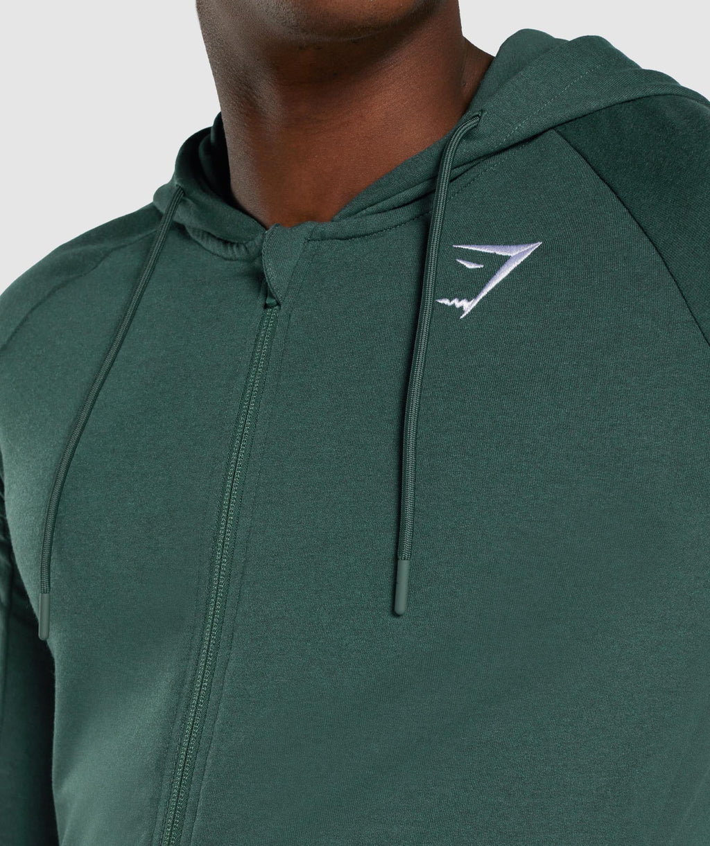 gymshark-critical-zip-up-hoodie-dark-green-aw21