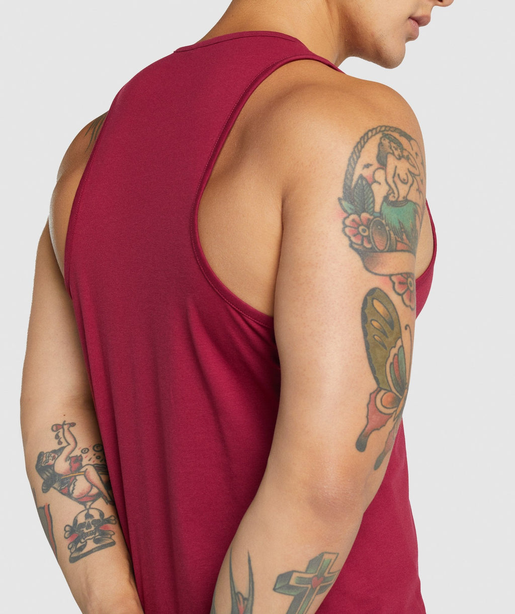 gymshark-critical-tank-burgundy-aw21