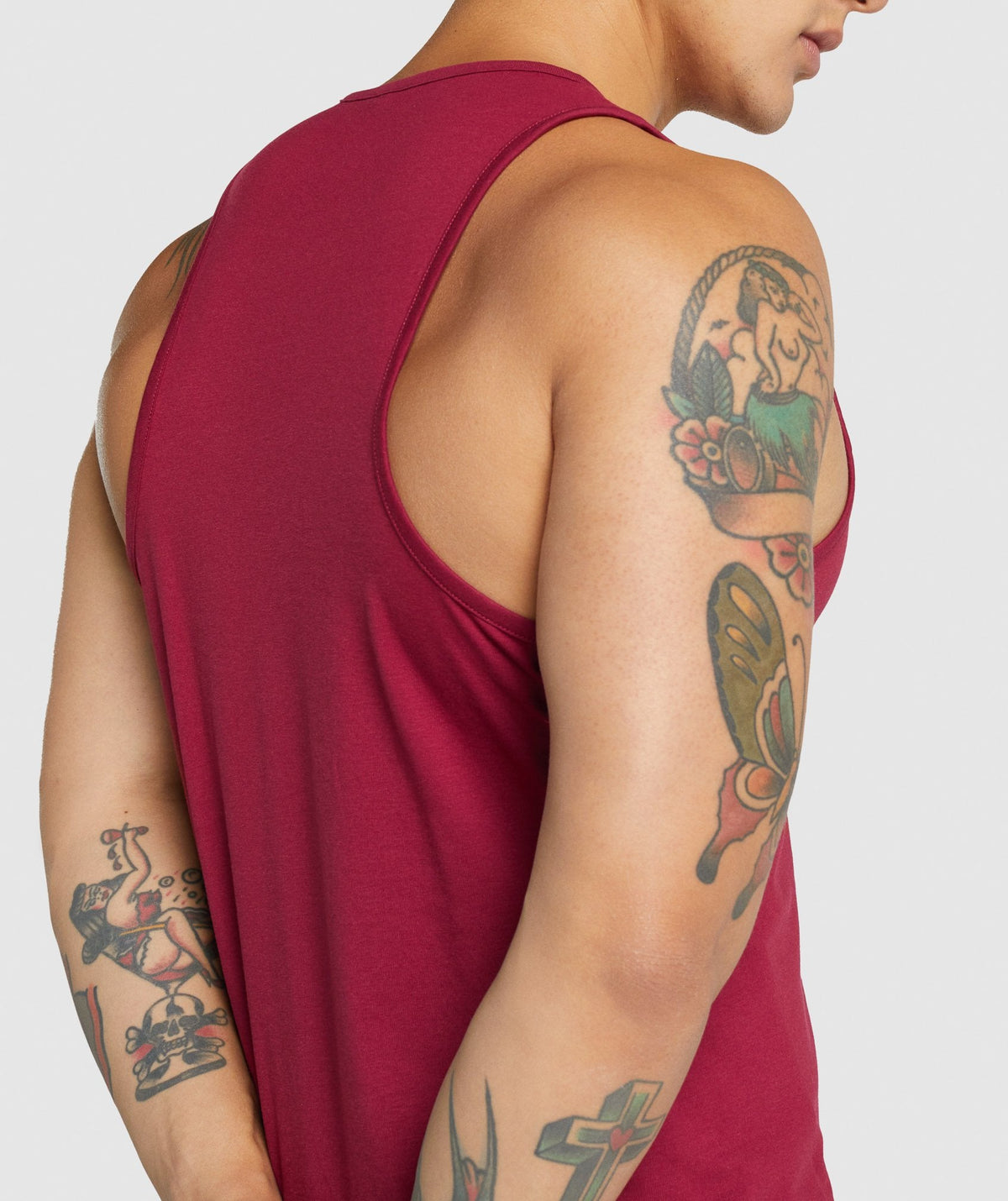 gymshark-critical-tank-burgundy-aw21