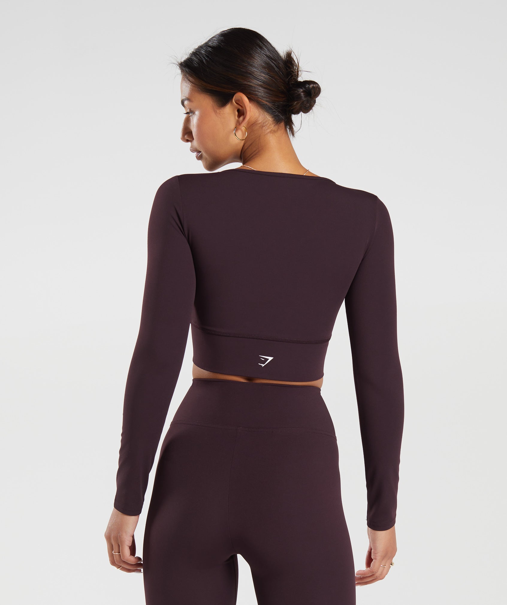 gymshark-crossover-long-sleeve-crop-top-plum-brown-aw23