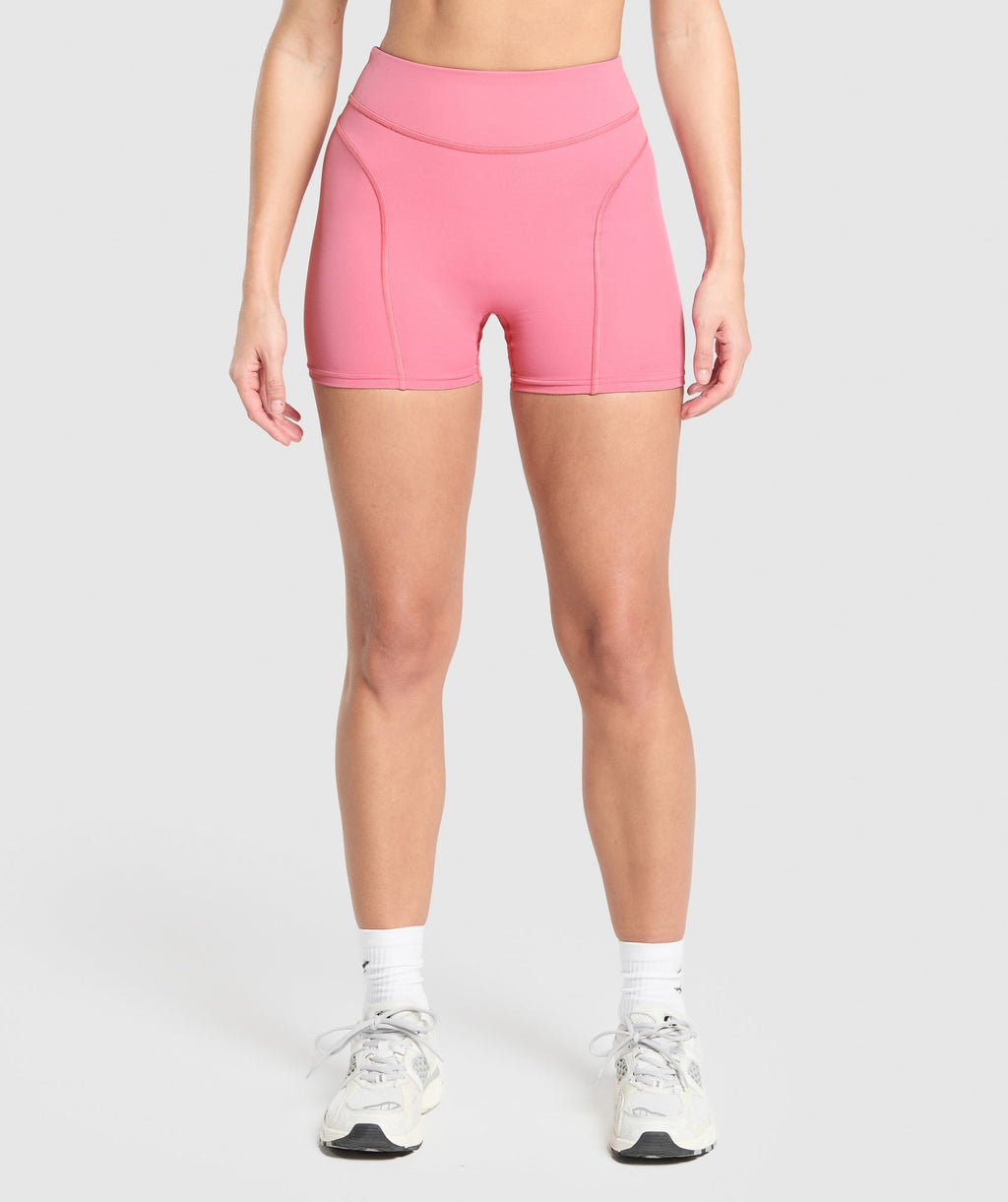 gymshark-dipped-waistband-shorts-sunset-pink-ss25