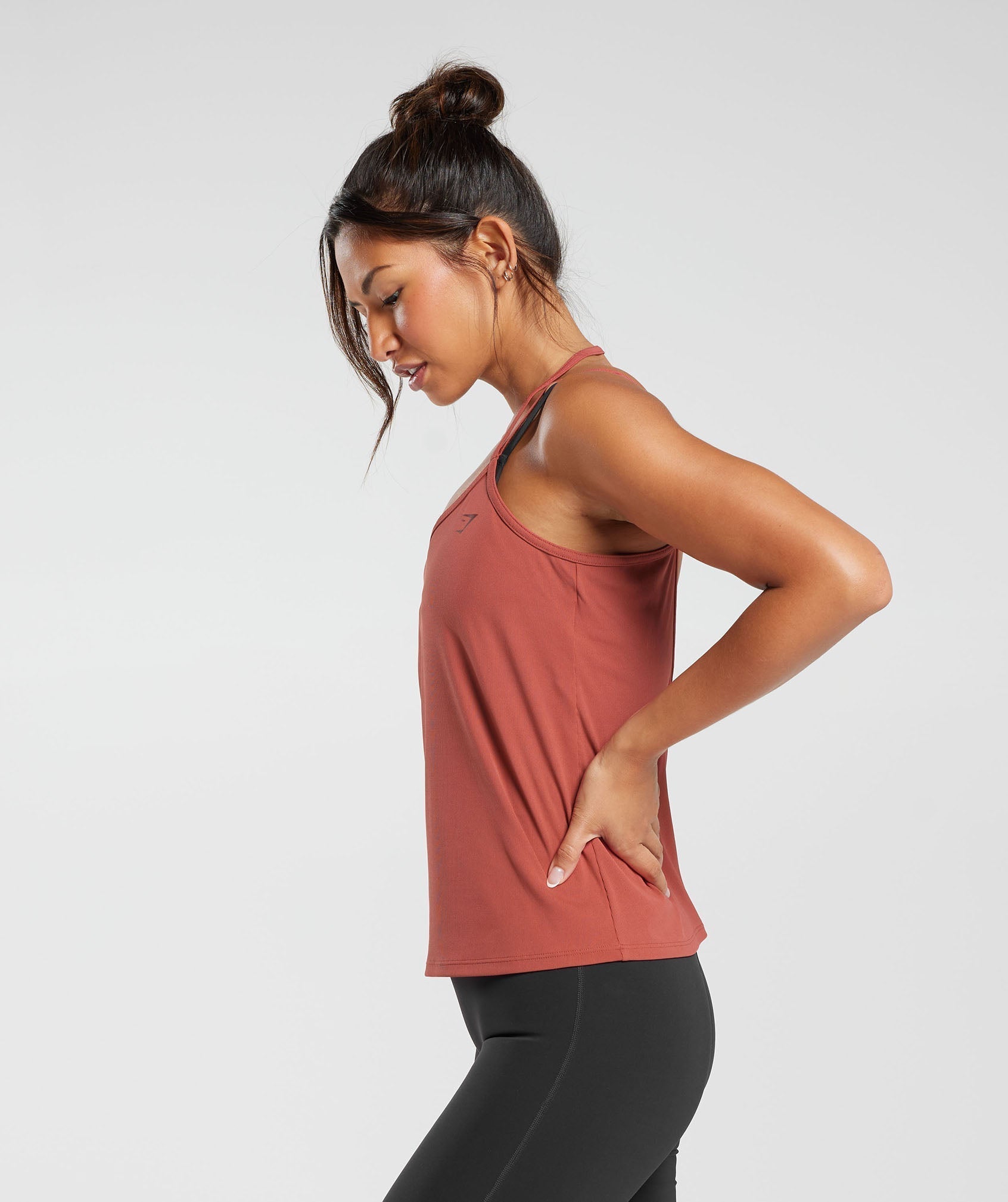 gymshark-elevate-strappy-tank-rust-red-aw23