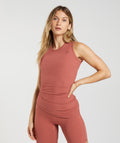 gymshark-elevate-asymmetric-tank-rose-brown-aw22