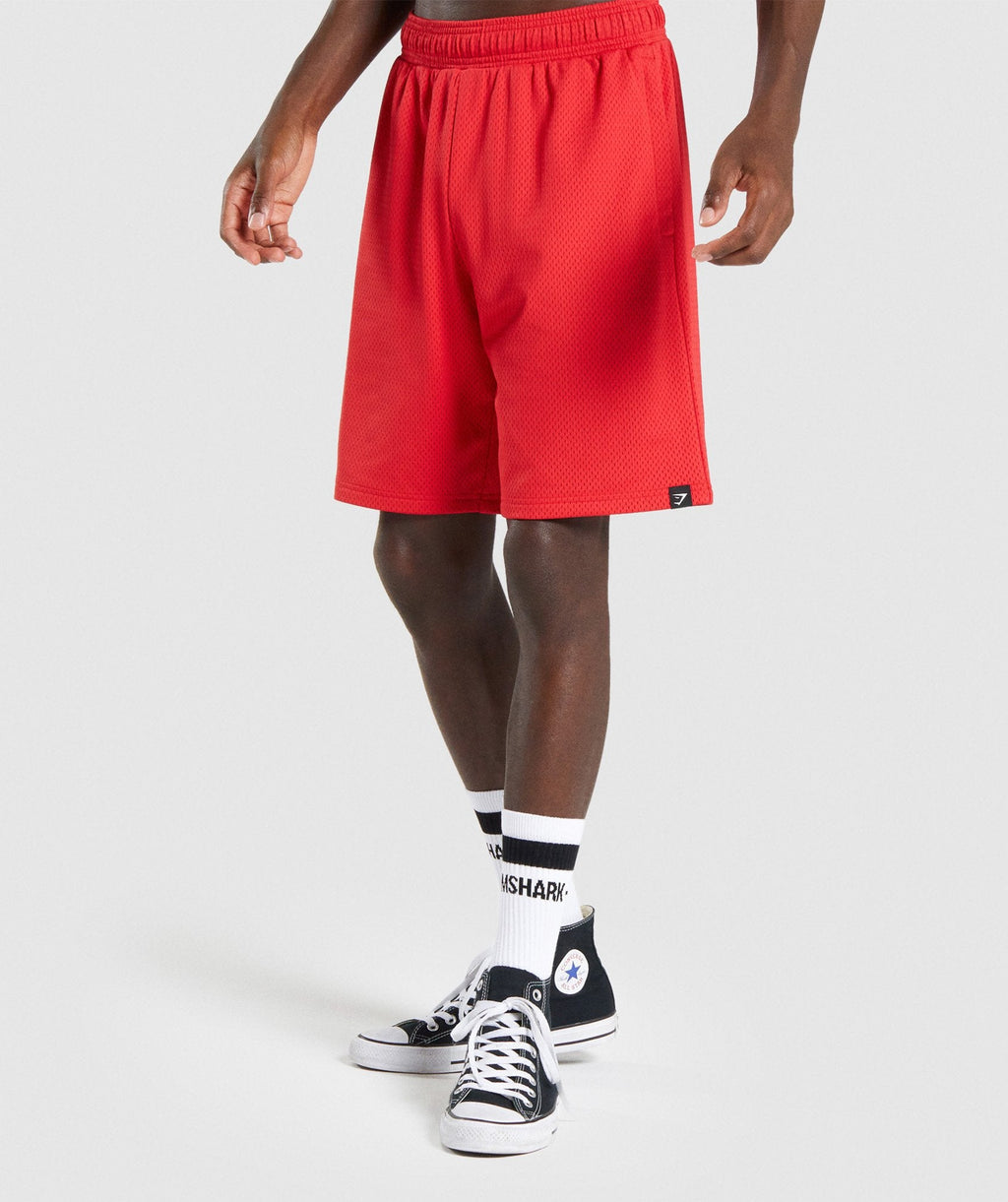 gymshark-mesh-9-shorts-red