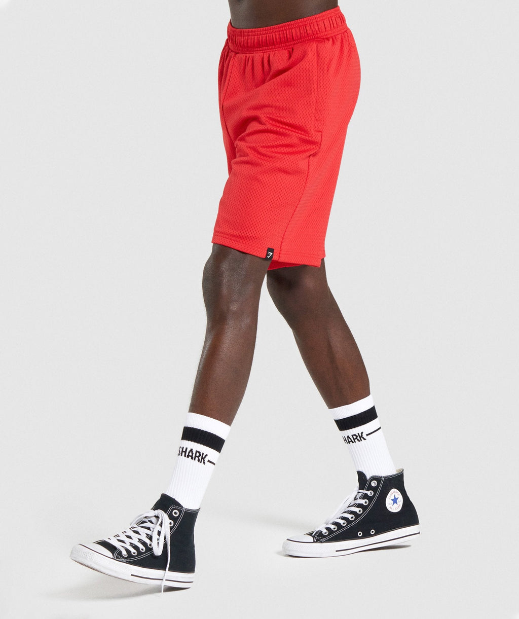 gymshark-mesh-9-shorts-red