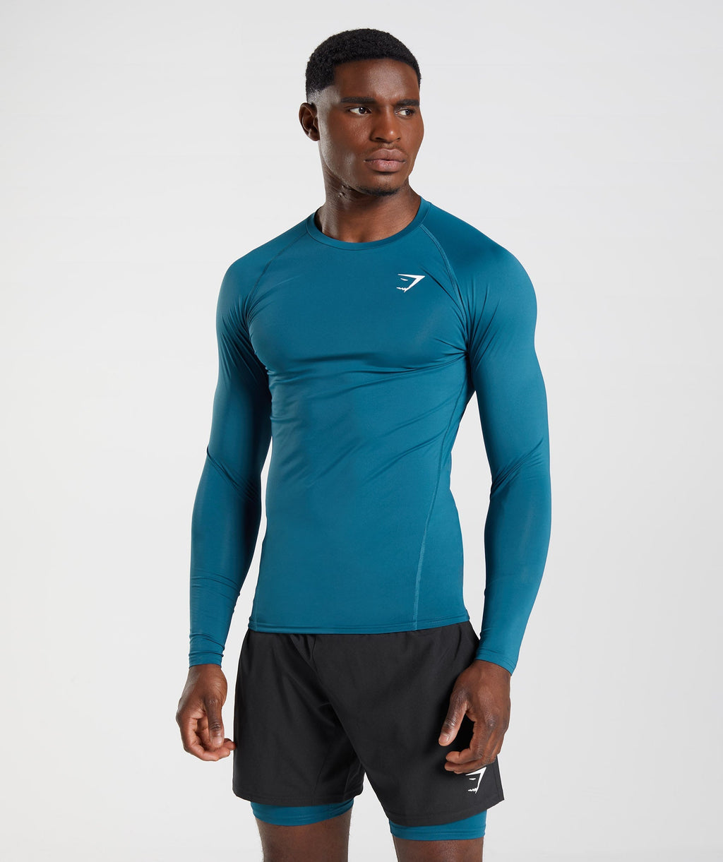 gymshark-element-baselayer-long-sleeve-top-atlantic-blue-aw22