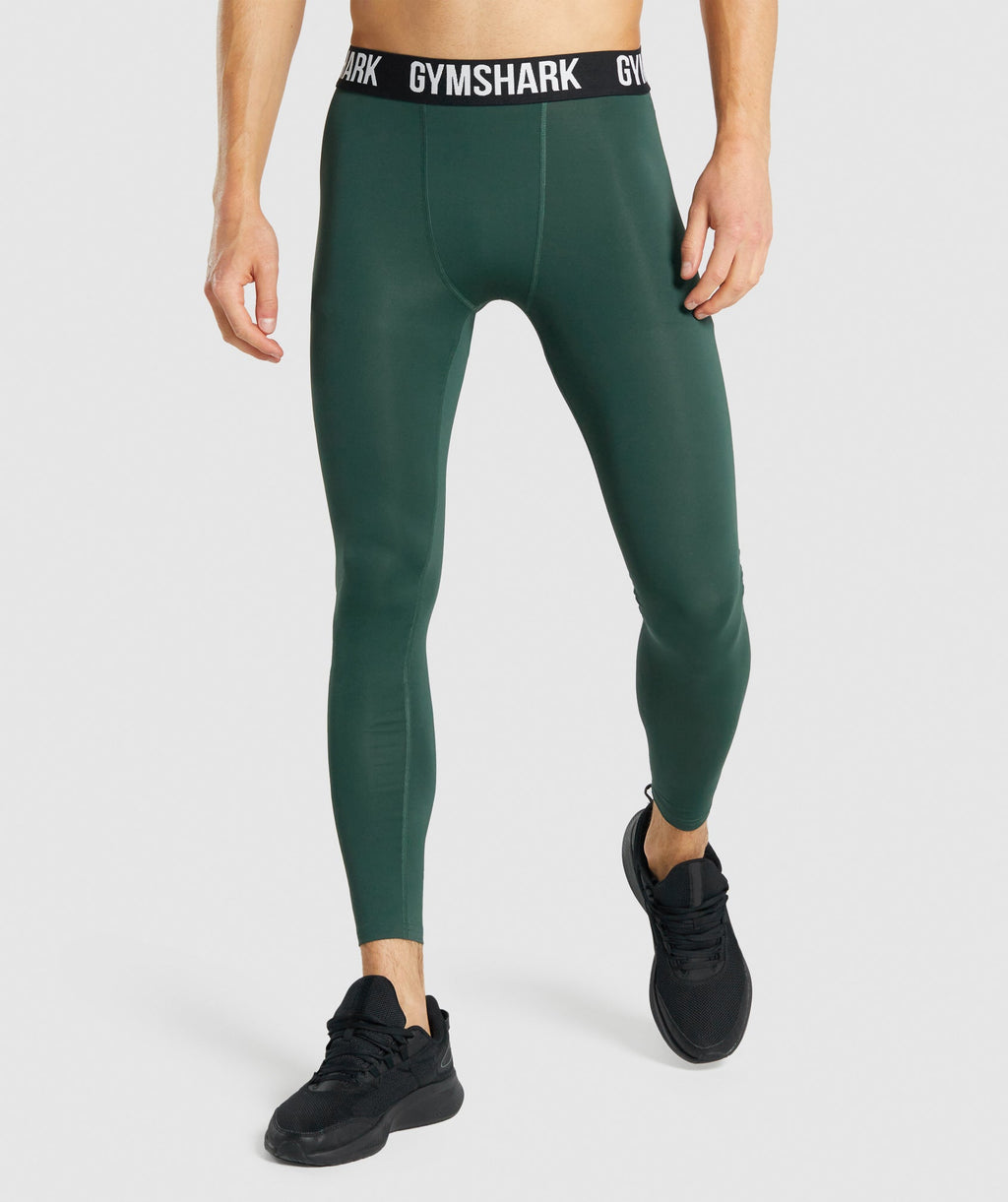 gymshark-element-baselayer-leggings-dark-green-aw21