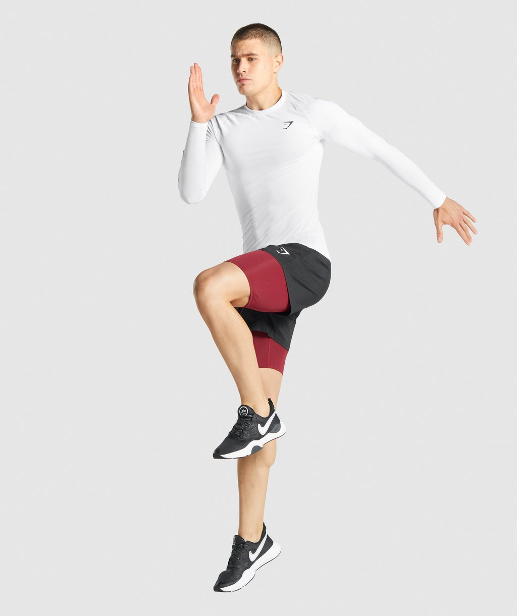 gymshark-element-baselayer-shorts-burgundy-aw21