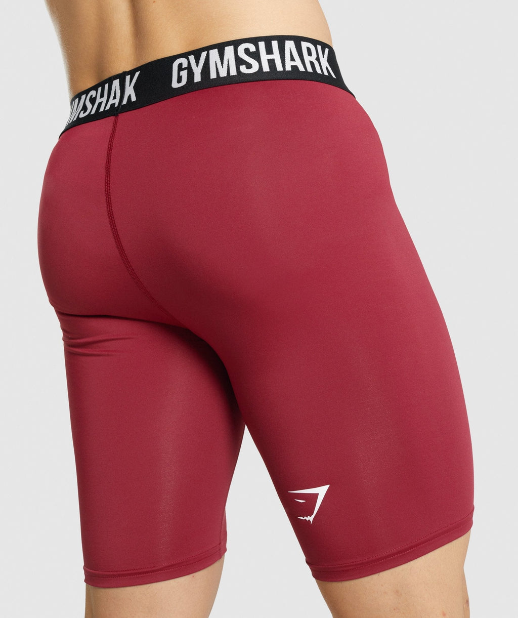 gymshark-element-baselayer-shorts-burgundy-aw21